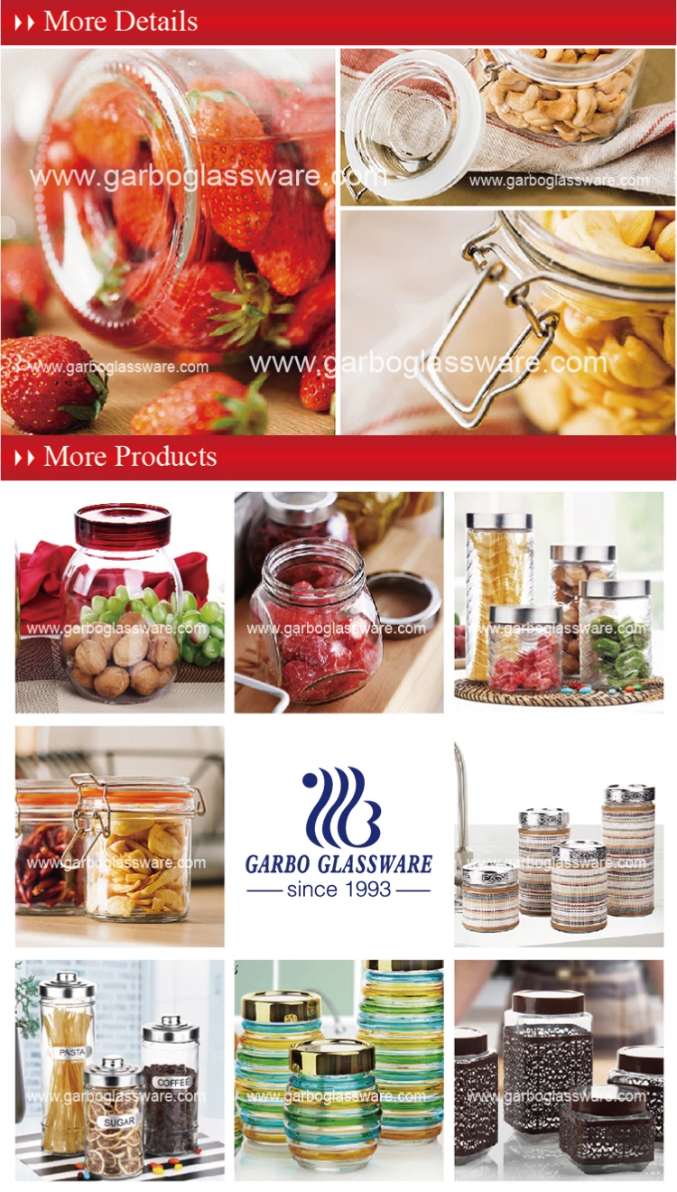 Wholesale 2.5L Cheap Home Kitchen Storage Items Clear Storage Glass Jar with Airtight Lid (GB21132440)