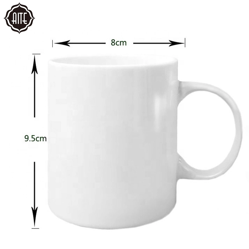 Wholesale Customized Printing Ceramic White Coated Sublimation Coffee Mug Blanks