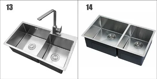 Kitchen Ware Stainless Single Bowl Handmade Sink Stainless Steel Kitchen Sink