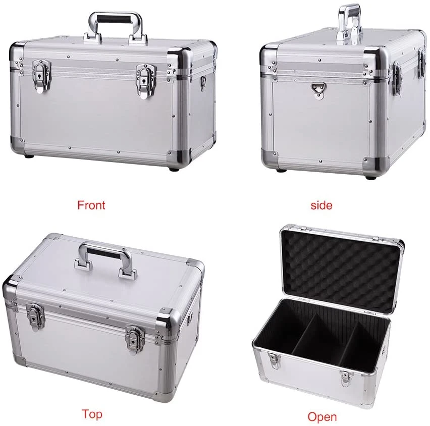 Portable Hard Large Capacity Horses Box Organizer Storage Box Transport Case