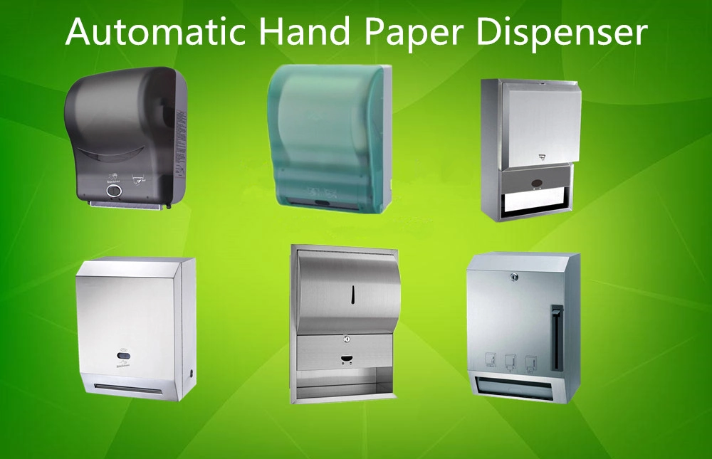 Bathroom Accessories Stainless Steel Hand Paper Towel Dispenser Tissue Paper Holder