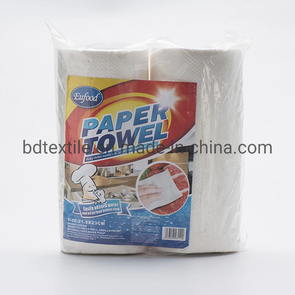 Jumbo Hand Towel Paper in Roll/Custom Embossed Kitchen Paper Towel