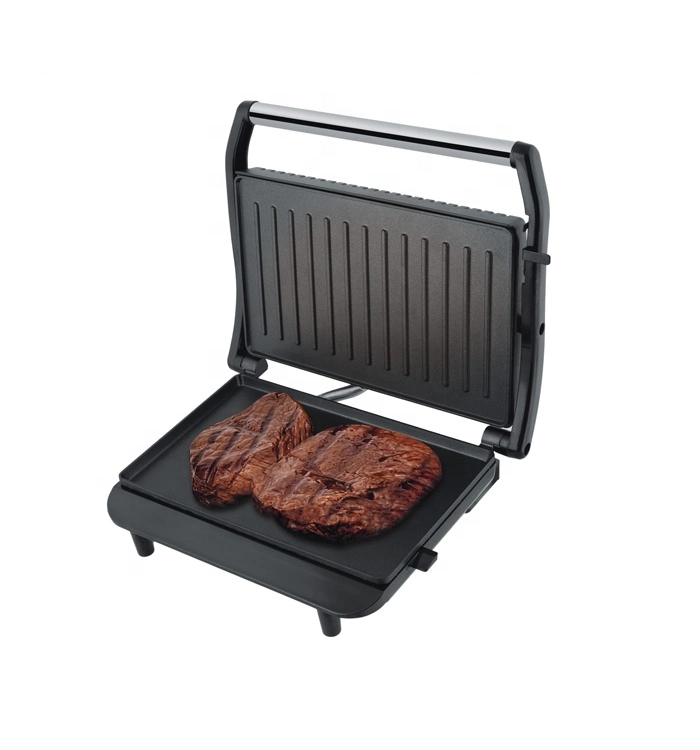 Best Sale Press Grill Fried Steak Sandwich Maker with Drip Tray