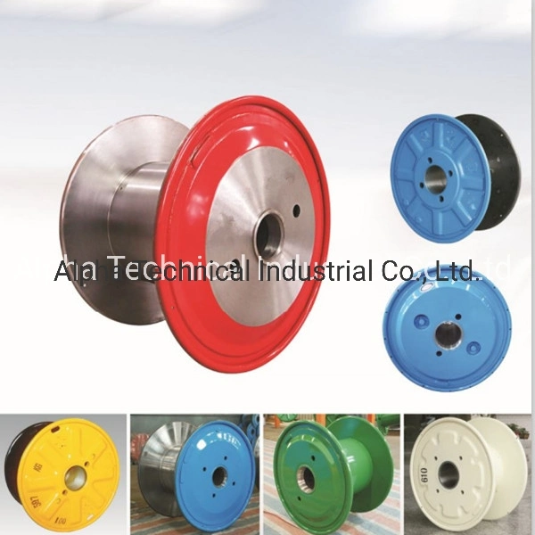Large Loading Power Cable Storage Reel, Corrugated Type Empty Wire Spools/