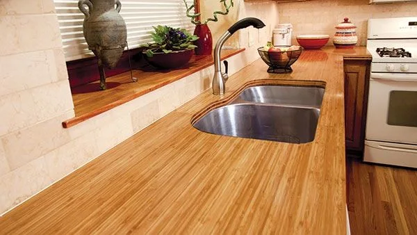 Bamboo Kitchen Top Solid Surface Counter Top High Quality