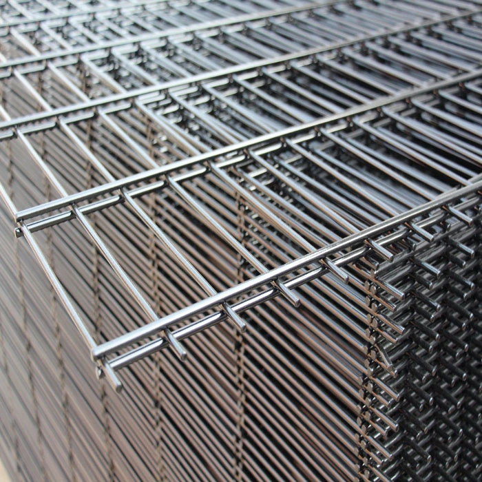 Double Wire Powder Coated 868, 656, 545mm Galvanized Welded Twin Wire Fence