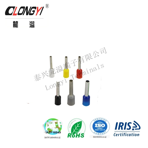 Insulated Round Crimp Terminal/Tin Plated Copper Lugs Ring Type Copper Terminal Lugs