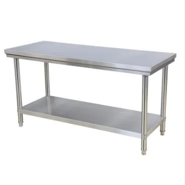 Commercial Kitchen Equipment 304 Stainless Steel Kitchen Work Table Kitchen Storage Cabinet