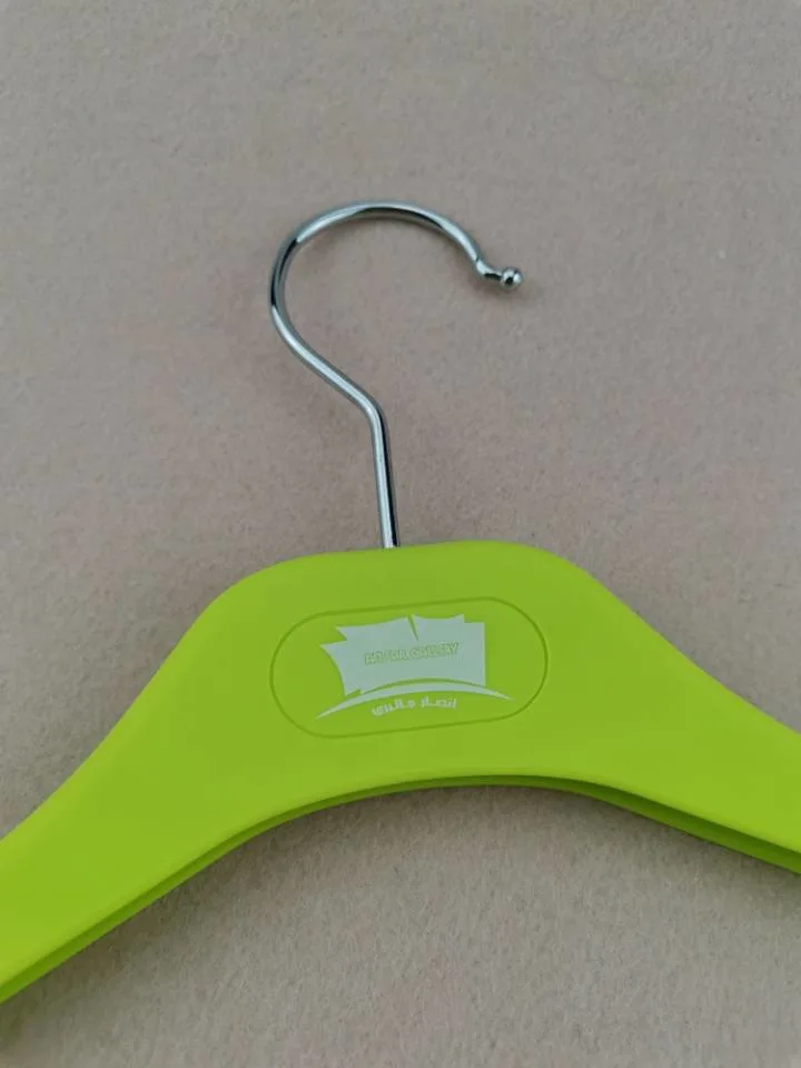 White Transparent Hanger Custom Chrome Hook Drying Rack