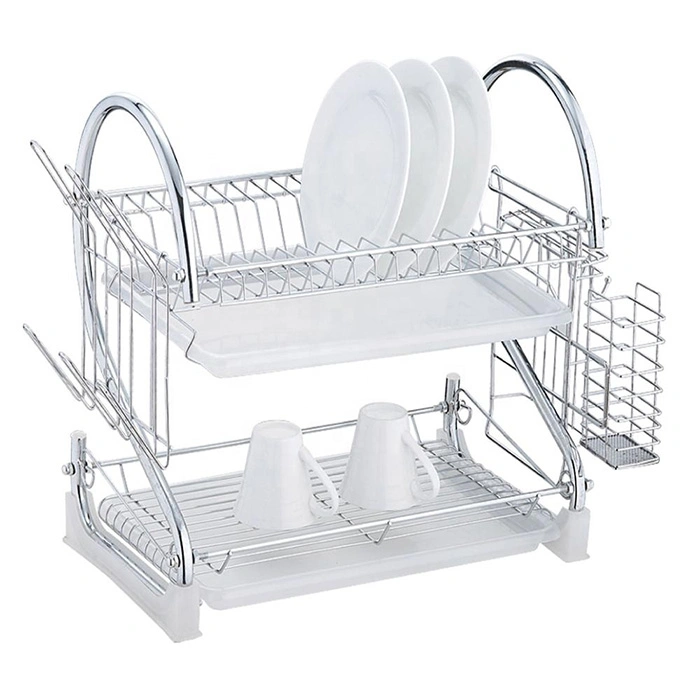 Wholesale Stainless Steel Silicone Roll up Dish Drying Rack