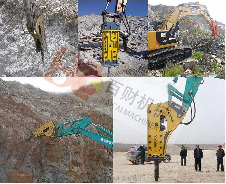 Korean Silenced Hydraulic Excavator Breaker Hammer for 10-16tons Excavator
