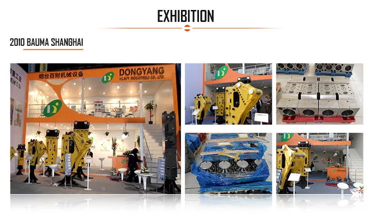 Backhoe Loader Machine Excavator Soosan Sb43 Hydraulic Concrete Rock Breaker Jack Hammer for Excavator