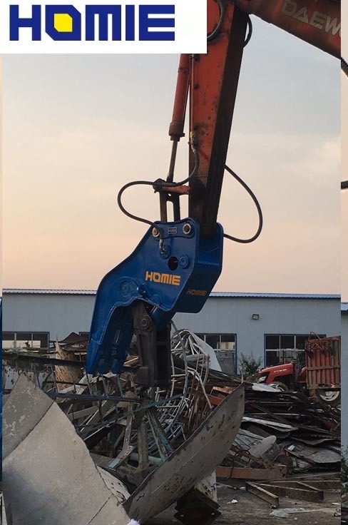China Domestic Brand Homei Excavator Hydraulic Rotating Pulverizer