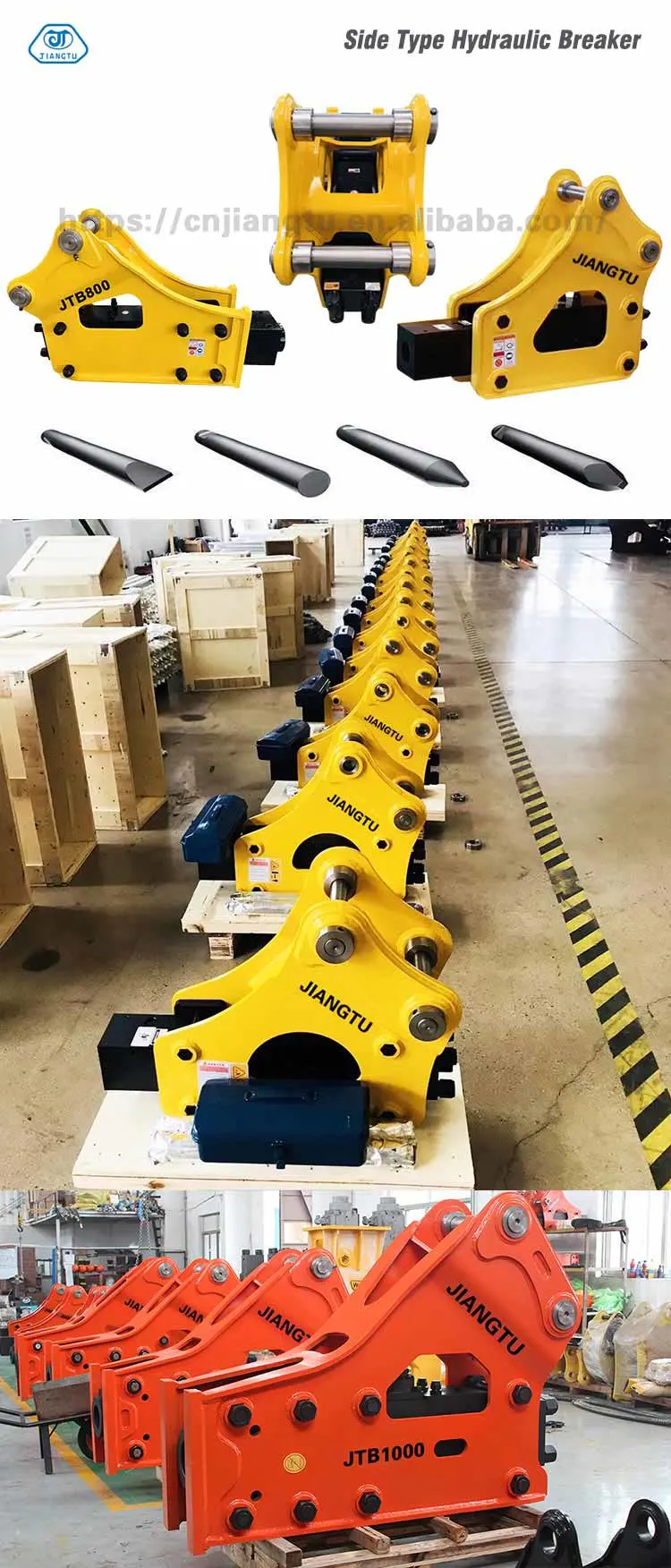 Excavator Box Silenced Hydraulic Hammer Breaker for Mini Excavator