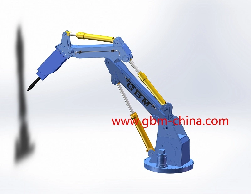 Mining Use Hydraulic Rock Breaking Boom Hammer