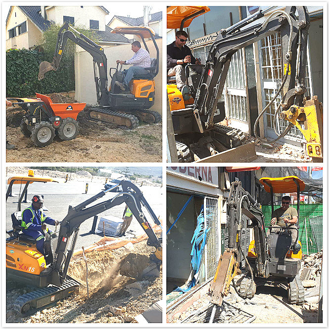 Xn12 Mini Excavators 1 Ton, Mini Digger Xiniu Excavators Cheap Price