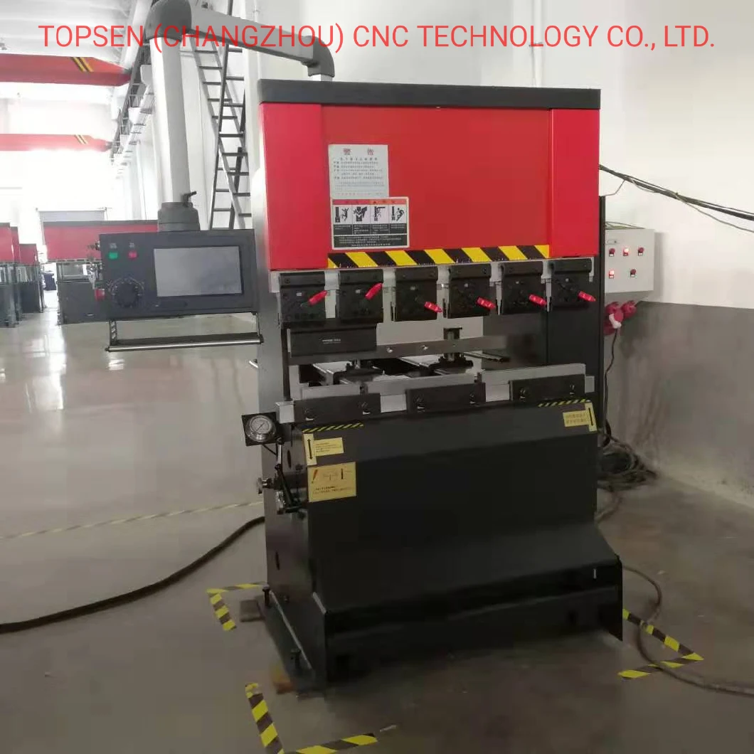 Hot Sale Hydraulic CNC Press Brake and Bending Machine with Nc9 System and Amada Fast Clamp