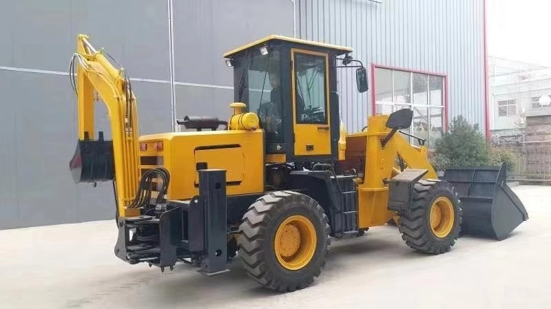 Backhoe Tractor Loader Backhoe with Front End Loader and Backhoe Excavator for Multiple Used Condition