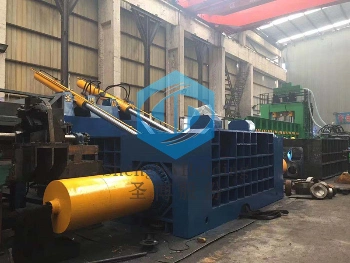 Heavy-Duty Aluminum Iron Copper Metal Scrap Baling Hydraulic Compactor Machine