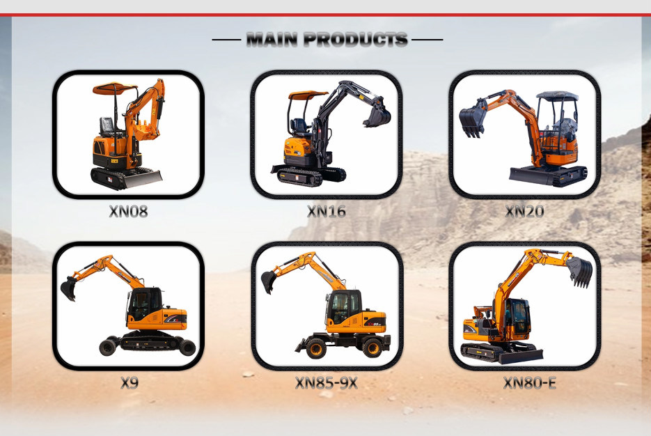 Xn12 Mini Excavators 1 Ton, Mini Digger Xiniu Excavators Cheap Price