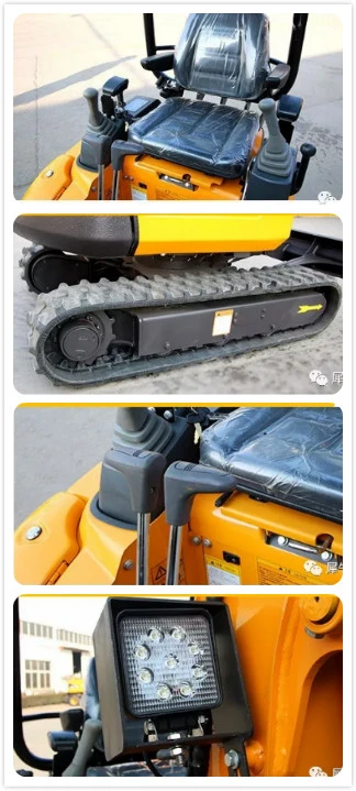 China Mini Crawler Excavators 1.8 Ton with Ce, Rhinoceros Xn18 Mini Excavators