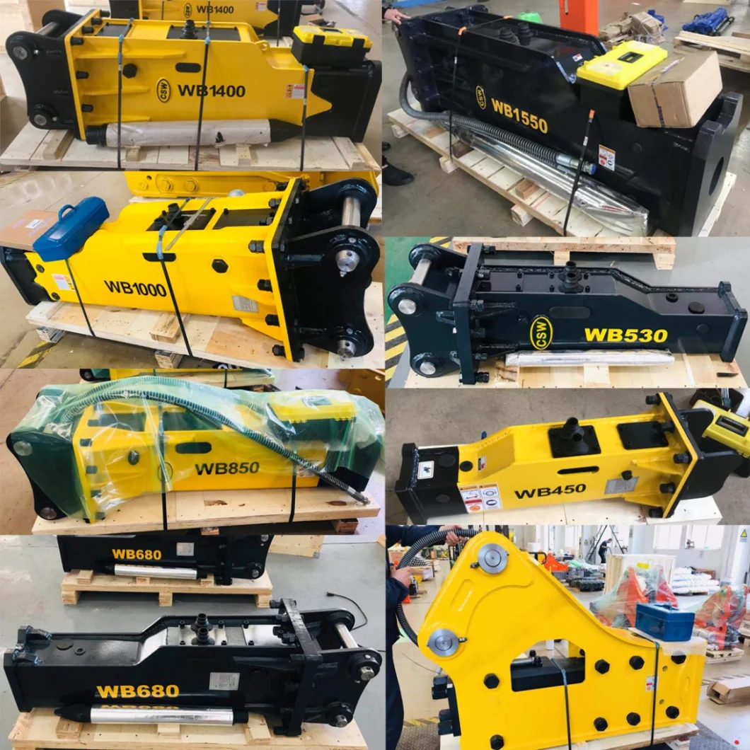 Concrete Breaker Hammer Top Type Hammer Excavator Hydraulic Breaker Hammer