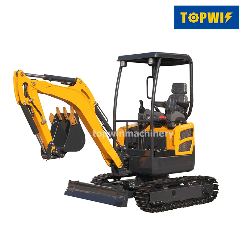 New 2ton Hydraulic Mini Digger Excavator with Quick Coupler