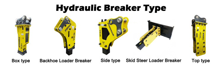 Hot Sale Hydraulic Open Type Rock Breaker Excavator Hammer in Indonesia Market