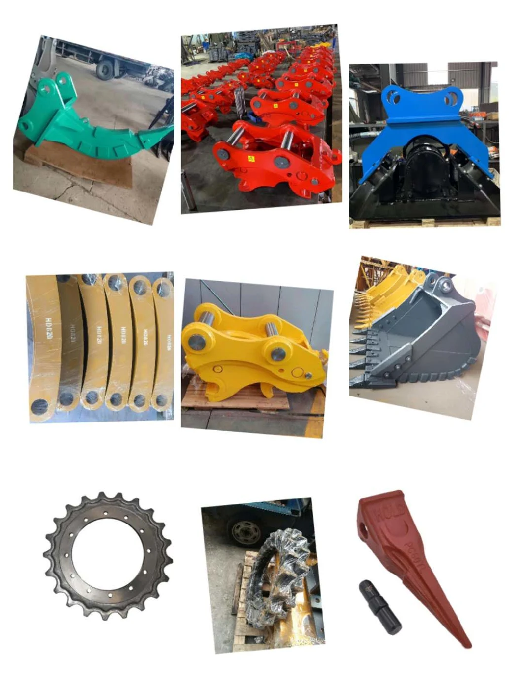Hydraulic Compactor/Excavator Attachments Hydraulic Vibrating Tamper Rammer with High Performance