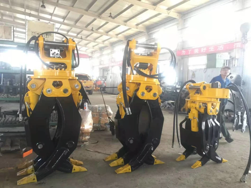 Jiangtu Hydraulic Log Grab for Excavators