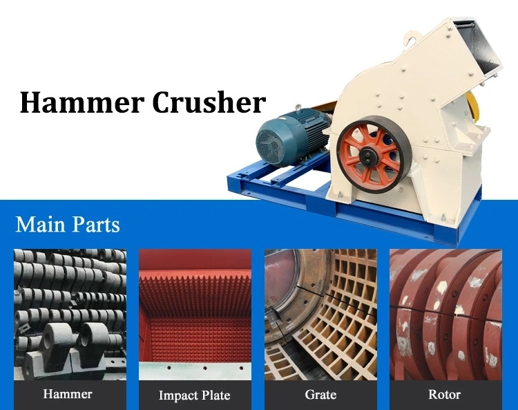 Gold Ore Hammer Mill Parts Rock Hammer Crusher