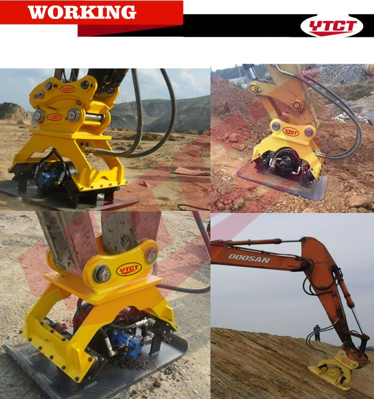 Hydraulic Plate Compactor Excavator for Sale