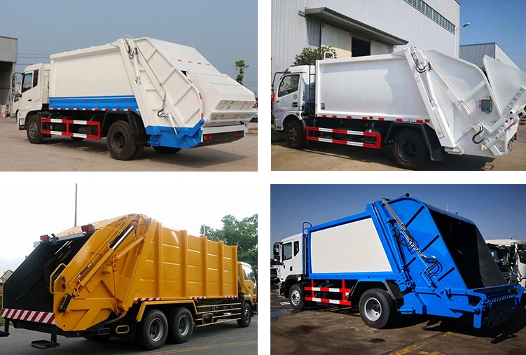 Multi Function Refuse Compactor Equipment Garbage Compactor Hydraulic Garbage Compactor Truck