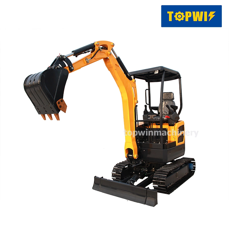 New 2ton Hydraulic Mini Digger Excavator with Quick Coupler