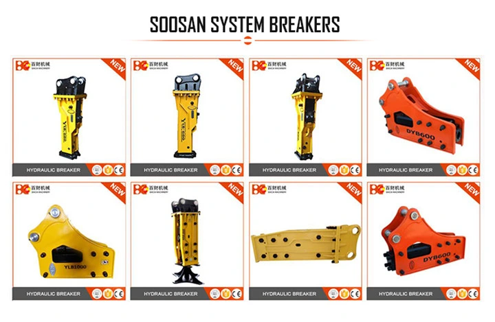 Yantai Sb40 Box Type Hydraulic Breaker for Backhoe Loader