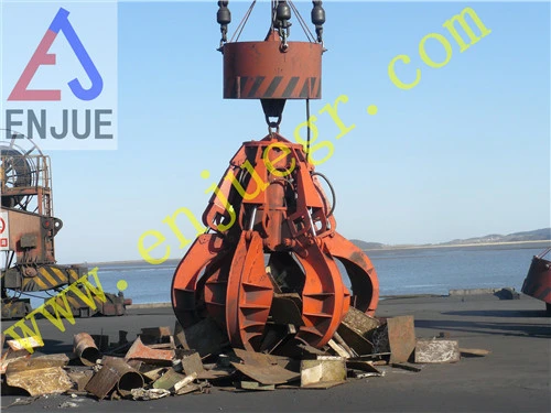 Electric Hydraulic Orange Peel Grab for Metal Scrap