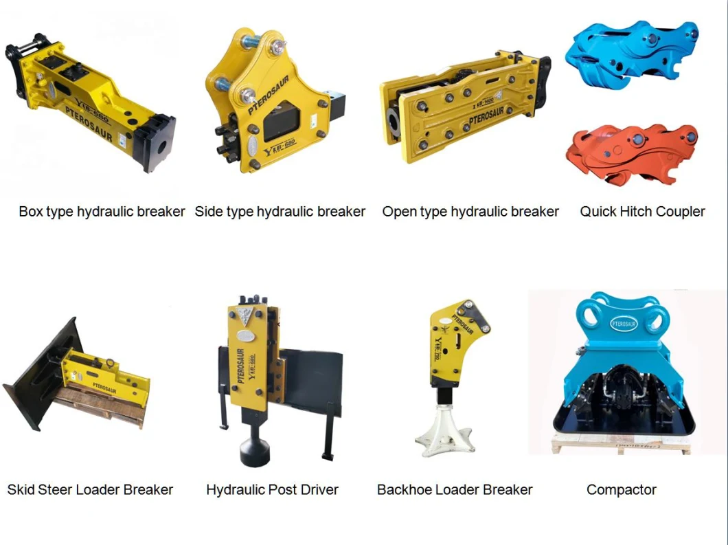 Hydraulic Stone Breaking Hammer, Rock Breaker for Sale