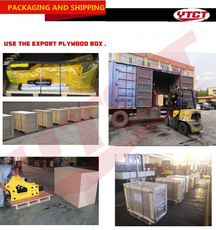 Box-Silenced Type Takeuchi 7-10ton Excavator Hydraulic Hammer with Ce