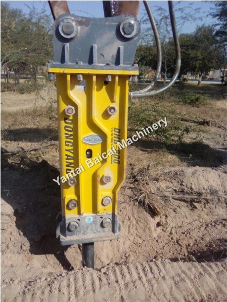 Powerful Striking Mining Hydraulic Hard Stone Breaker Spare Parts