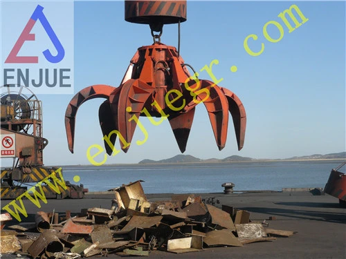 Electric Hydraulic Orange Peel Grab for Metal Scrap