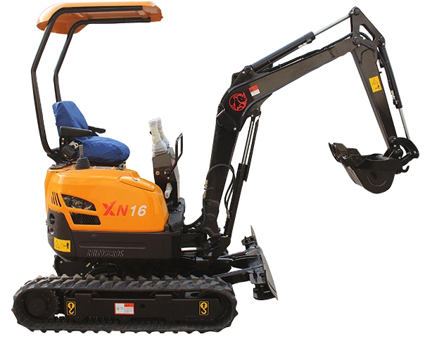 China Mini Excavators 1.5 Ton, Excavator Xn16 Mini Excavators