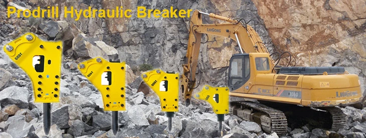 Hydraulic Breaker Hammer Hydraulic Concrete Breaker Excavator Parts