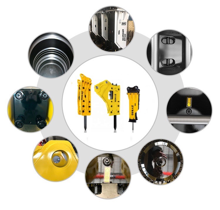 Soosan Sb121 Hydraulic Breaker Seal Kit Rock Hammer Oil Seal Kit Excavator Jack Hammer Spare Parts