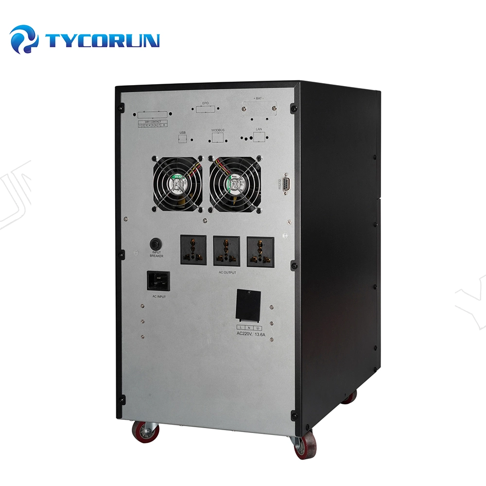 Tycorun 1kVA 2kVA 3kVA 6kVA 10kav 3 Phase Online Mini DC UPS Lithium Battery Uninterrupted Power Supply (UPS) Systems