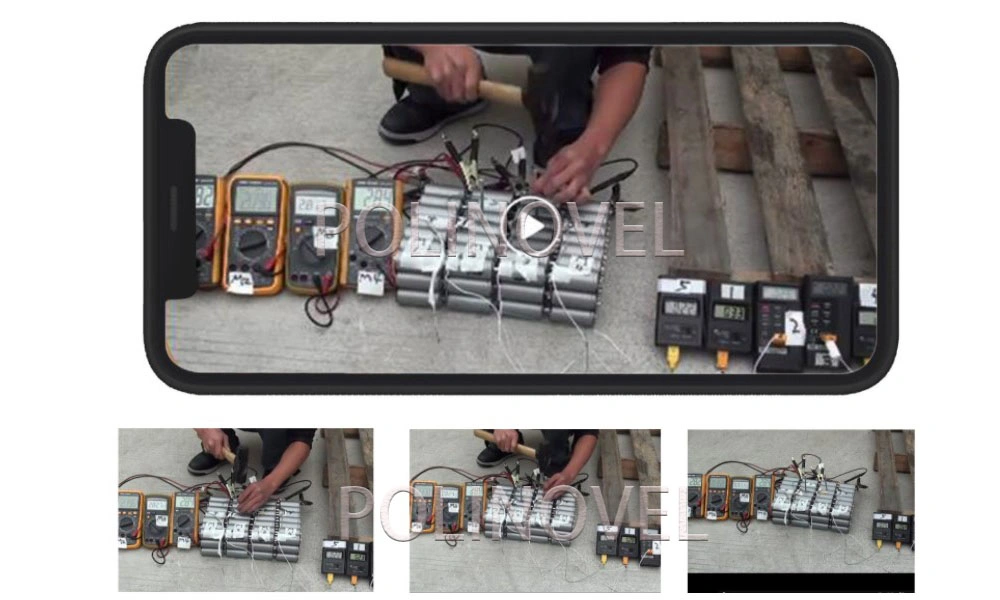 Polinovel 72V 40ah Custom Energy Storage Security Alarm Li Ion Lithium Battery Companies Suppliers