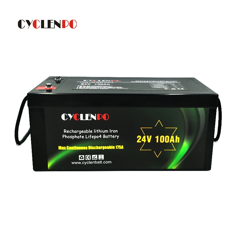 Customized Lipo4 24V 100ah Lithium Ion Battery Pack with Battery Management System