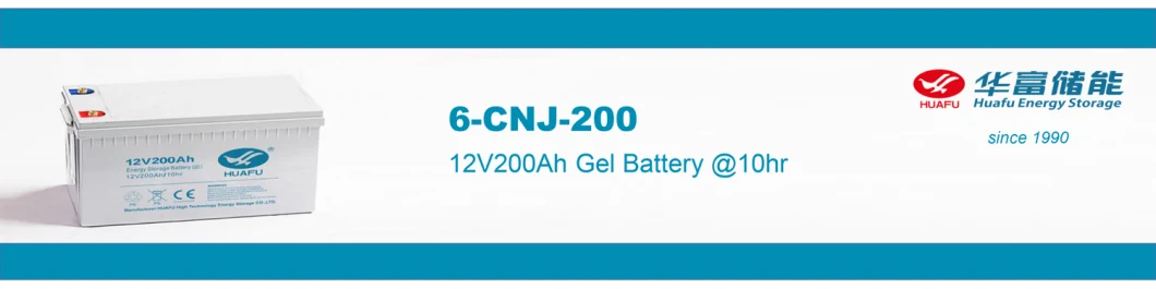 High-Performance Power Professional Battery 12V 200ah AGM Solar Battery