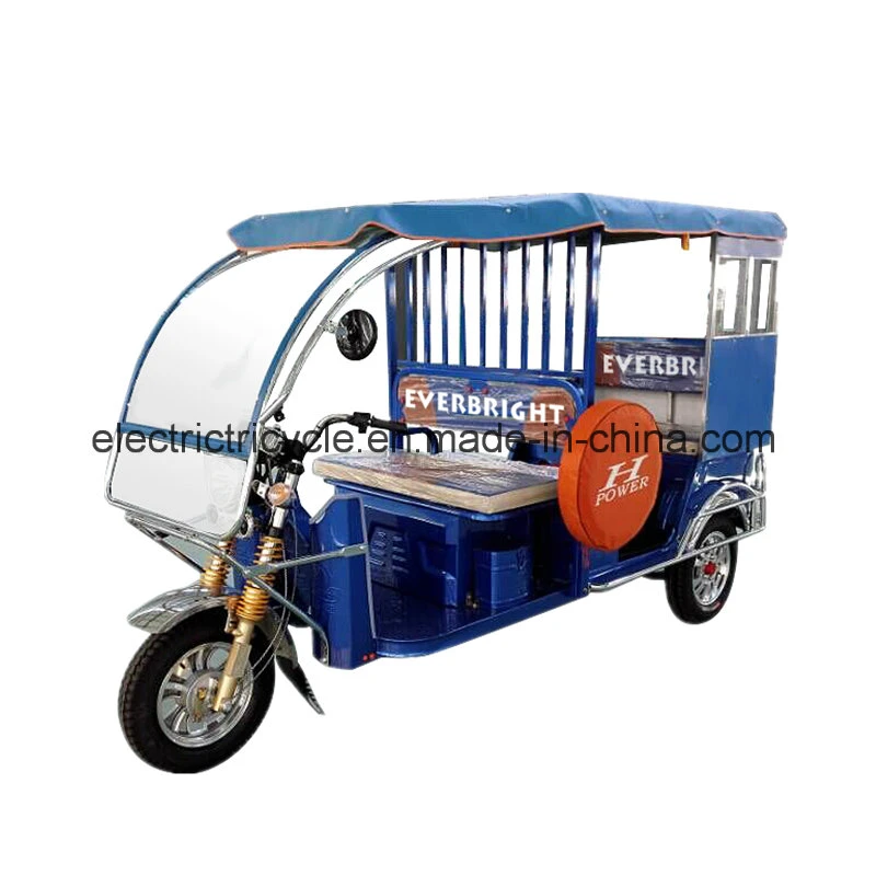 China Factory Electric Rickshaw / Tricycle / Electromobile with 120A 5PCS Battery
