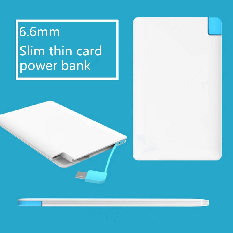 Credit Card Power Back 3500mAh Power Bank External Battery Charger