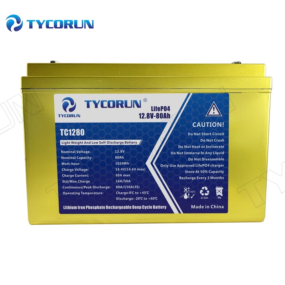 Tycorun High Quality High Voltage Solar Battery 12V LiFePO4 Lithium EV Battery Pack Lithium Ion
